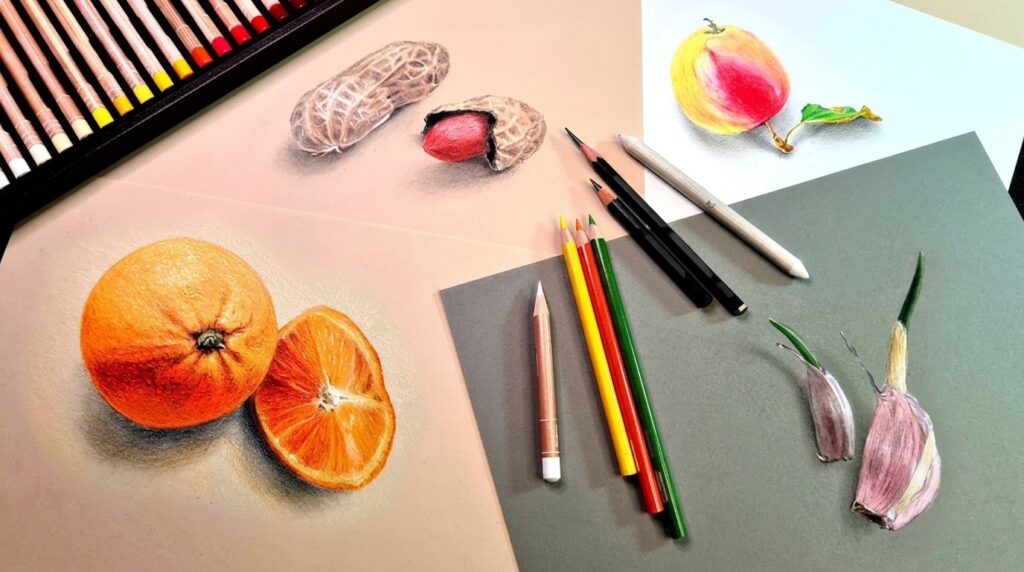 Food Drawing Tutorial: Realistic & Fun Sketch Ideas image showing food drawing.